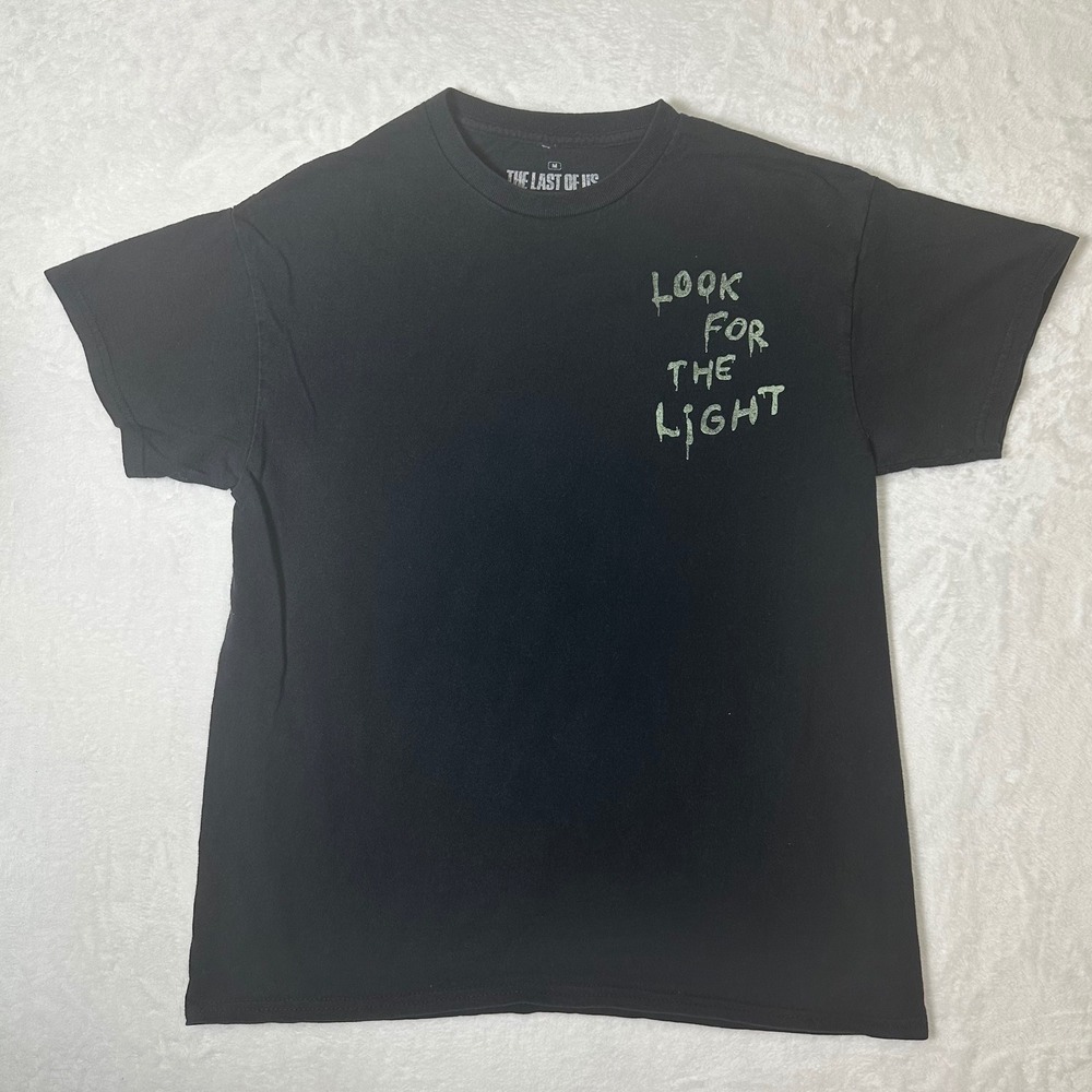 The Last of Us Firefly Look For The Light Rise Graphic T-Shirt Black Medium